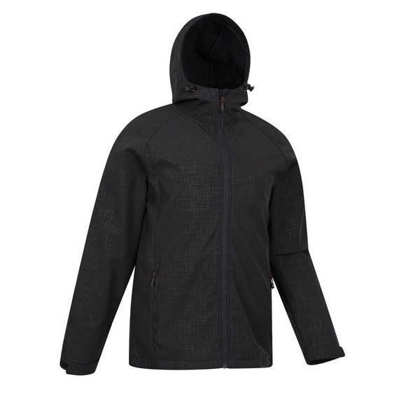 Men’s Mountain Warehouse Glover Softshell Jacket, Medium - Picture 1 of 11